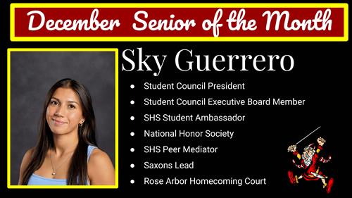 Sky Guerrero SOM December -2024